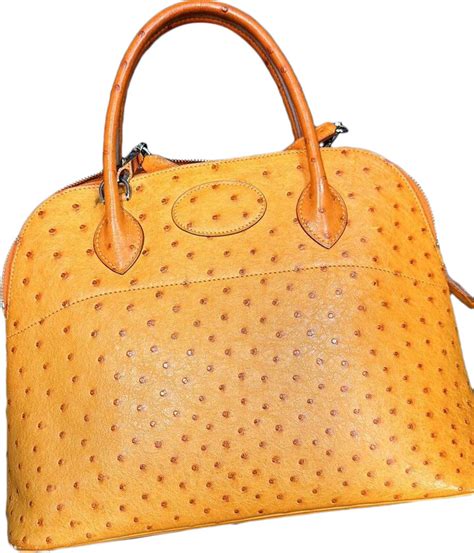 hermes bolide ostrich|authentic ostrich purses handbags.